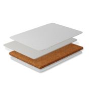 Saltea Pentru Bebe, Cocos 6 Cm Latex 3 Cm Cu Husa Detasabila, Bumbac Organic Si Lana, 127x63x10 Cm Pjbpjb_32