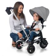 Tricicleta ultrapliabila qplay nova rubber gri smb320013262