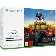 Consola Microsoft Xbox One S 1Tb Alb + Playerunknown s Battlegrounds (Code In Box) Xbox One - VG82716