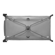 Lionelo - Patut pliant cu doua nivele Sven Plus, 120x60 cm, arcada jucarii, masuta de infasat, vibratii, melodii, Grey Scandi BYNLO-Sven Plus_Grey_Scandi