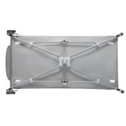 Lionelo - Patut pliant cu doua nivele Sven Plus, 120x60 cm, arcada jucarii, masuta de infasat, vibratii, melodii, Turcoaz/Gri BYNLO-SvenPlus_Tq/Grey