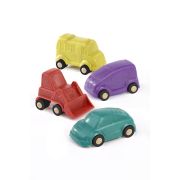 Set 4 vehicule 9 cm Minimobile ECO - OKEML32153
