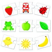 Set de 6 puzzle-uri - lumea culorilor