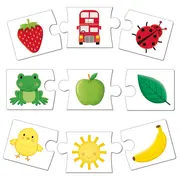 Set de 6 puzzle-uri - lumea culorilor