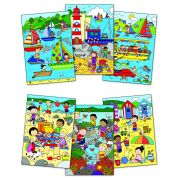 Water magic:carte de colorat la mare