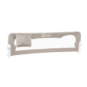 Lionelo - Bariera protectie pat Eva, 150x35 cm, Bej BYNLO-EVA_BEIGE_MELANGE