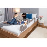 Lionelo - Bariera protectie pat Eva, 150x35 cm, Gri BYNLO-EVA_GREY_MELANGE