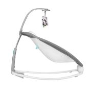 Lionelo - Fotoliu balansoar Pascal Scandi Pliabil, Cu melodii, 80x49 cm, Gri BYNLO-PASCAL_GREY_SCANDI