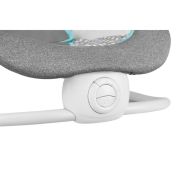 Lionelo - Fotoliu balansoar Pascal Scandi Pliabil, Cu melodii, 80x49 cm, Gri BYNLO-PASCAL_GREY_SCANDI