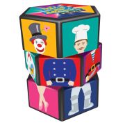 Puzzle hexagonal - hainute colorate
