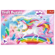 PUZZLE TREFL 100 LUMEA DE CRISTAL A UNICORNILOR VIV16364