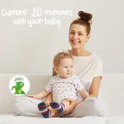 Set Stickere pentru Fotografii copii Funny Animals Baby Milestone Stickers Unisex 15 cm - pentru fotografii memorabile