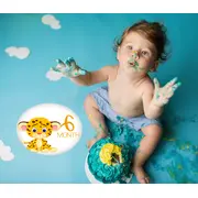 Set Stickere pentru Fotografii de bebelusi My First Baby Milestone Stickers Unisex 15 cm