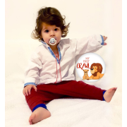 Set Stickere pentru Fotografii de bebelusi My First Baby Milestone Stickers Unisex 15 cm