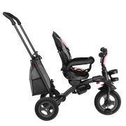 Lionelo - Tricicleta Tris Candy Mecanism de pedalare libera, Suport picioare, Control al directiei, Scaun reversibil, Rotire 360 grade, Pliabila, Roz/Gri BYNLO-TRISCANDY_ROSE/GREY