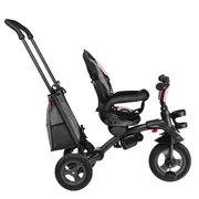 Lionelo - Tricicleta Tris Candy Mecanism de pedalare libera, Suport picioare, Control al directiei, Scaun reversibil, Rotire 360 grade, Pliabila, Roz/Gri BYNLO-TRISCANDY_ROSE/GREY