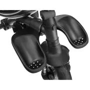 Lionelo - Tricicleta Tris Candy Mecanism de pedalare libera, Suport picioare, Control al directiei, Scaun reversibil, Rotire 360 grade, Pliabila, Roz/Gri BYNLO-TRISCANDY_ROSE/GREY
