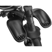Lionelo - Tricicleta Tris Stone Grey Mecanism de pedalare libera, Suport picioare, Control al directiei, Scaun reversibil, Rotire 360 grade, Pliabila, Gri BYNLO-TRISSTONE_GREY