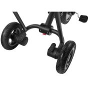 Lionelo - Tricicleta Tris Stone Grey Mecanism de pedalare libera, Suport picioare, Control al directiei, Scaun reversibil, Rotire 360 grade, Pliabila, Gri BYNLO-TRISSTONE_GREY