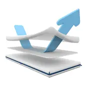 Set saltea copii evolution 60 x 120 tnaam-evo120