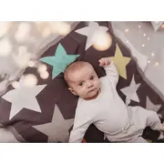 Paturica tricotata din bumbac superstar tnabg030