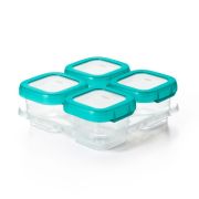 Recipiente din plastic pentru congelare alimente 4 x 120 ml tna61130000