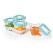 Recipiente din sticla pentru congelare alimente 4 x 120 ml tna6396700