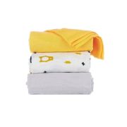 Set 3 museline bambus oso tula 120 x 120 cm tnatsbv3a5