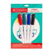 Set 4 markere + 3 discuri laminate pentru castron creativ  tna2671