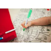 Set complet pentru desen cu plansa refolosibila din silicon ferma tna0407