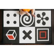 Covoras de joaca pentru copii prince lionheart geometric/ farm tna7770
