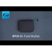 Portofel bi-fold cu protectie rfid purple tna68276