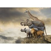 Puzzle animalele din jungla savana africana tna16737