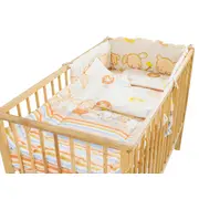 Lenjerie MyKids Mini Teddy Maro 4 Piese 120x60 - MYK00005948