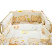 Lenjerie MyKids Mini Teddy Maro 4 Piese 140x70 - MYK00005908