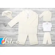 Costum elegant - Beige - Art029-beige.0-3 luni