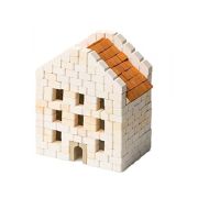 Kit constructie caramizi Wise Elk Banca 500 piese reutilizabile - SOLWS7025