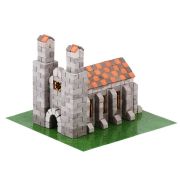 Kit constructie caramizi Wise Elk Biserica Germana 500 piese reutilizabile - SOLWS7043
