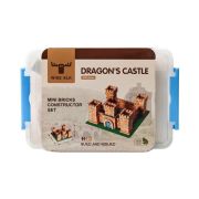 Kit constructie caramizi Wise Elk Castelul Dragonilor 1080 piese reutilizabile - SOLWS7038