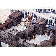 Kit constructie caramizi Wise Elk Castelul Negru 4300 piese reutilizabile - SOLWS7015