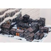 Kit constructie caramizi Wise Elk Castelul Negru 4300 piese reutilizabile - SOLWS7015