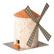 Kit constructie caramizi Wise Moara de vant 430 piese reutilizabile - SOLWS7018