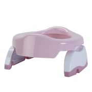 2 in 1 Potette Plus - olita portabila si reductor culoarea roz + alb - KDC7487666