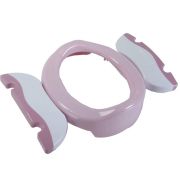 2 in 1 Potette Plus - olita portabila si reductor culoarea roz + alb - KDC7487666