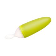 PACHET PROMO - PULP - dispozitiv de hranire din silicon culoare albastru+verde + Lingurita SQUIRT cu rezervor culoare verde - KDC7487635