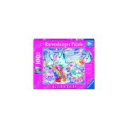 PUZZLE UNICORNI CU SCLIPICI, 100 PIESE - ARTRVSPC13928