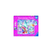 PUZZLE UNICORNI CU SCLIPICI, 100 PIESE - ARTRVSPC13928
