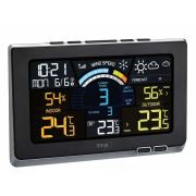Statie meteo digitala Spring Breeze cu senzor extern wireless de temperatura, umiditate, viteza vant TFA 35.1140.01
