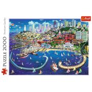 PUZZLE TREFL 2000 GOLFUL SAN FRANCISCO VIV27107