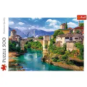 PUZZLE TREFL 500 POD VECHI MOSTAR BOSNIA VIV37333